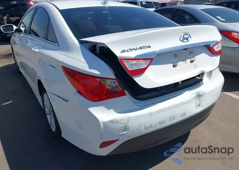 2014 Hyundai Sonata Gls z USA, uszkodzony, nr VIN 5NPEB4AC7EH816357